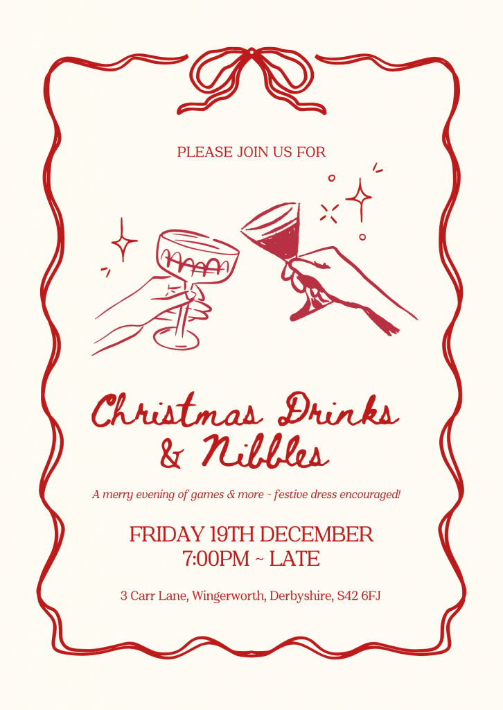 Christmas party invites